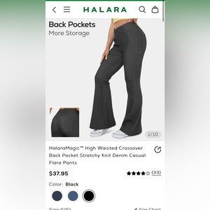 Halara flare jeggings - new with tags